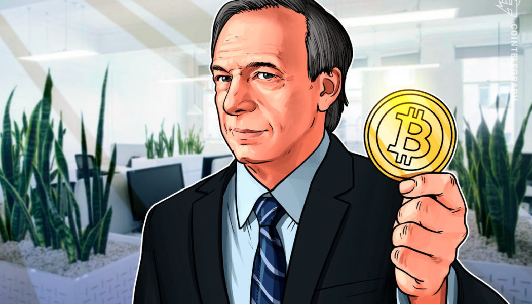 Crypto-friendly Ray Dalio steps back from Bridgewater’s $150 million fund