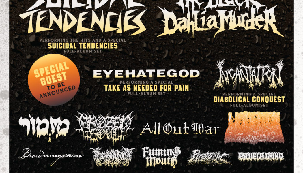 Decibel Metal & Beer Fest 2023 Philly Lineup: Suicidal Tendencies, The Black Dahlia Murder, Eyehategod, and More