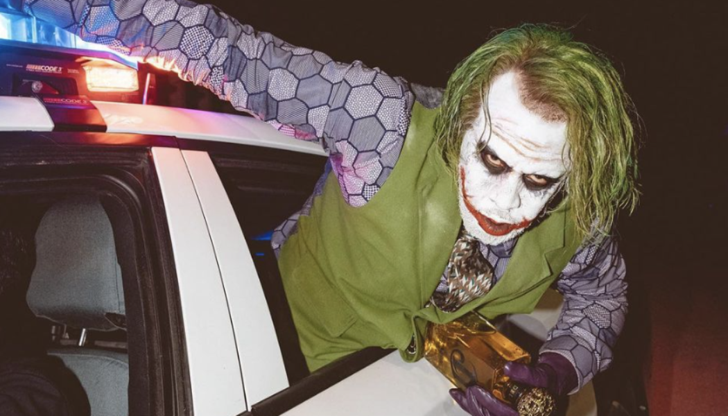 Diddy Dressed Up As Heath Ledger’s The Joker For Halloween, Twitter Approves