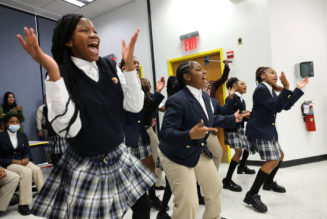 Diddy Pays Surprise Visit To Bronx Charter School He Co-Counded