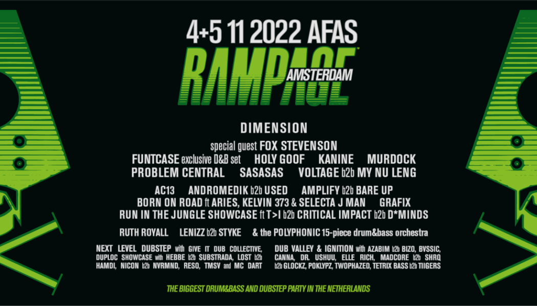 Dimension, FuntCase, More to Headline Rampage’s Momentous Amsterdam Debut