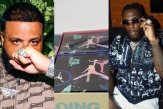 DJ Khaled Gifts Burna Boy An Expensive We The Best Jordan Sneakers