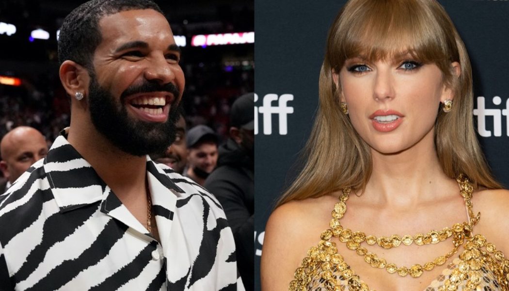 Drake and Taylor Swift Rumored To Drop Diss Track About Ye and Kim Kardashian