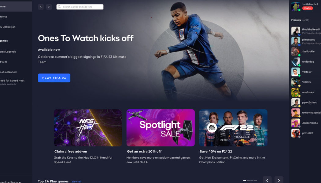 EA’s new PC app is here to replace Origin