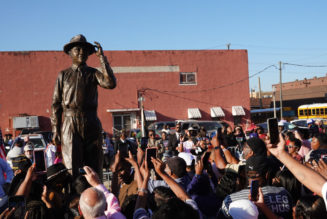 Emmett Till Statue Unveiled Mississippi, Not Far From A Confederate Monument