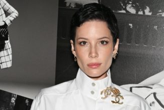 Halsey Steps Out in a Totally Sheer Skirt and Black Thong at Beyoncé’s Paris Fashion Week Party