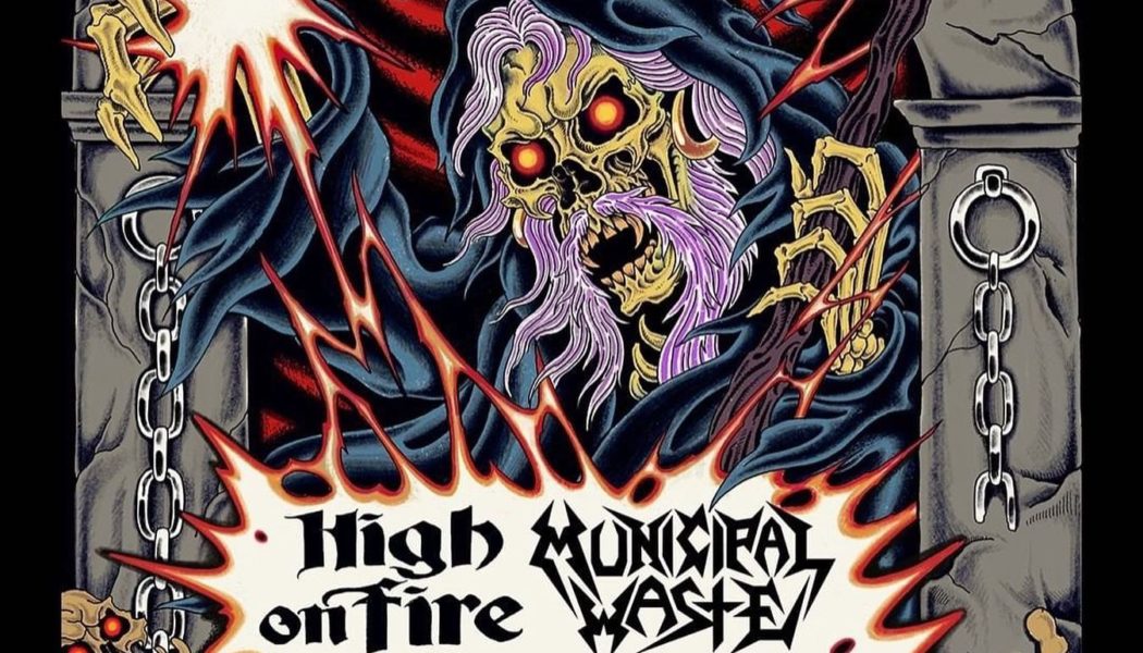 High on Fire and Municipal Waste Announce December 2022 US Co-Headlining Tour