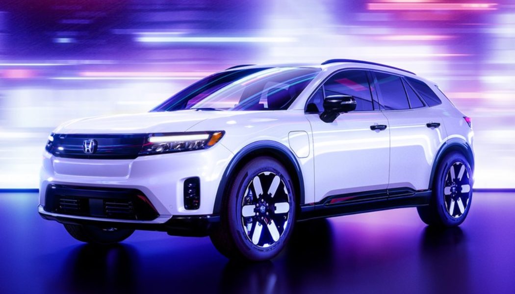 Honda Unveils Design for 2024’s Prologue Electric SUV