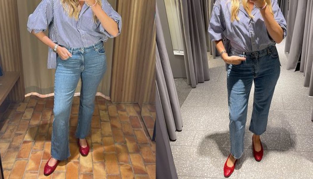 I Just Found the Best Straight-Leg Jeans for Midsize Girls With Hips