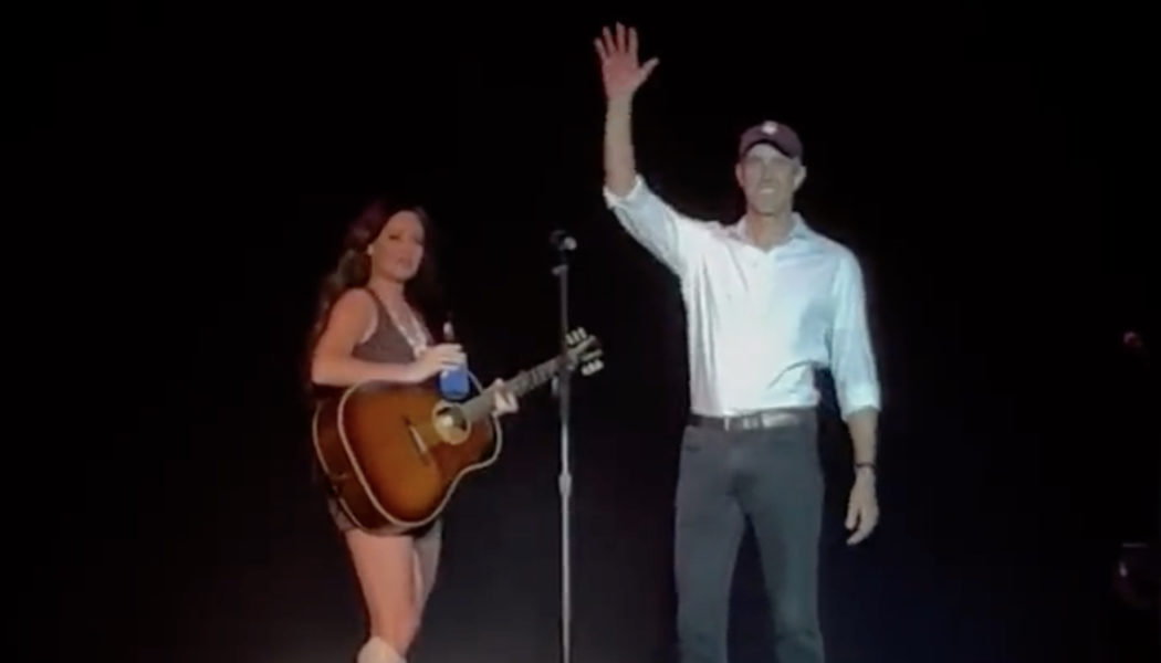 Kacey Musgraves Brings Out Beto O’Rourke for a Beer During ACL Performance: Watch