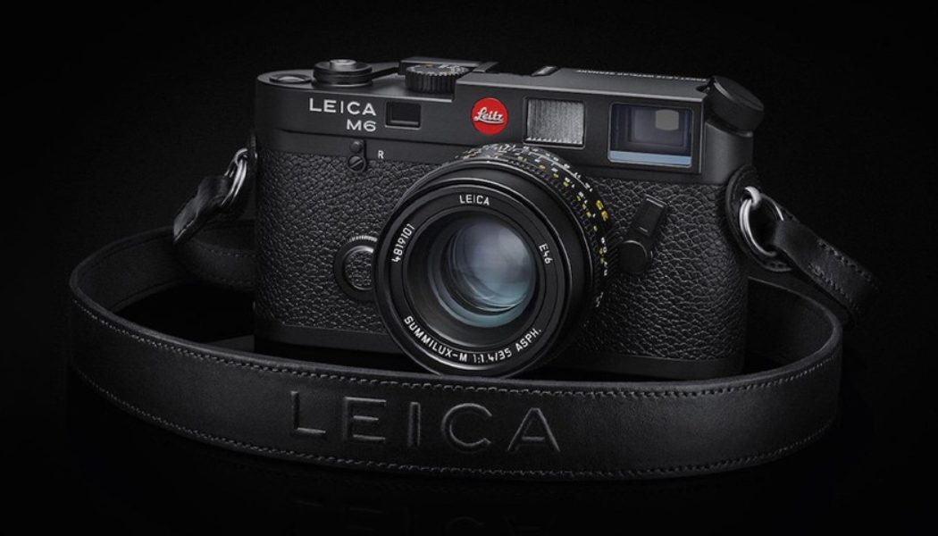 Leica Revives Its 35MM M6 Film Camera