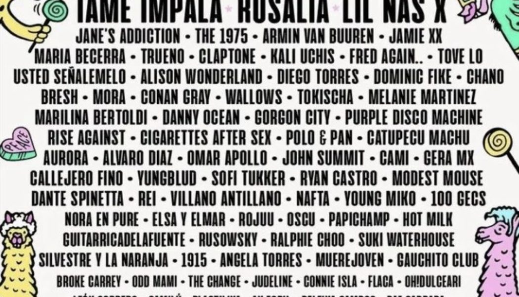 Lollapalooza Reveals Lineups for 2023 Festivals In Argentina, Brazil and Chile