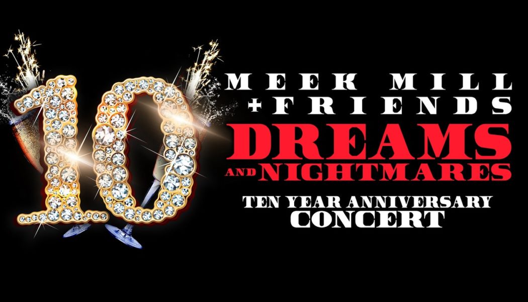 Meek Mill Announces Dreams & Nightmares 10th Anniversary Concert in Philadelphia