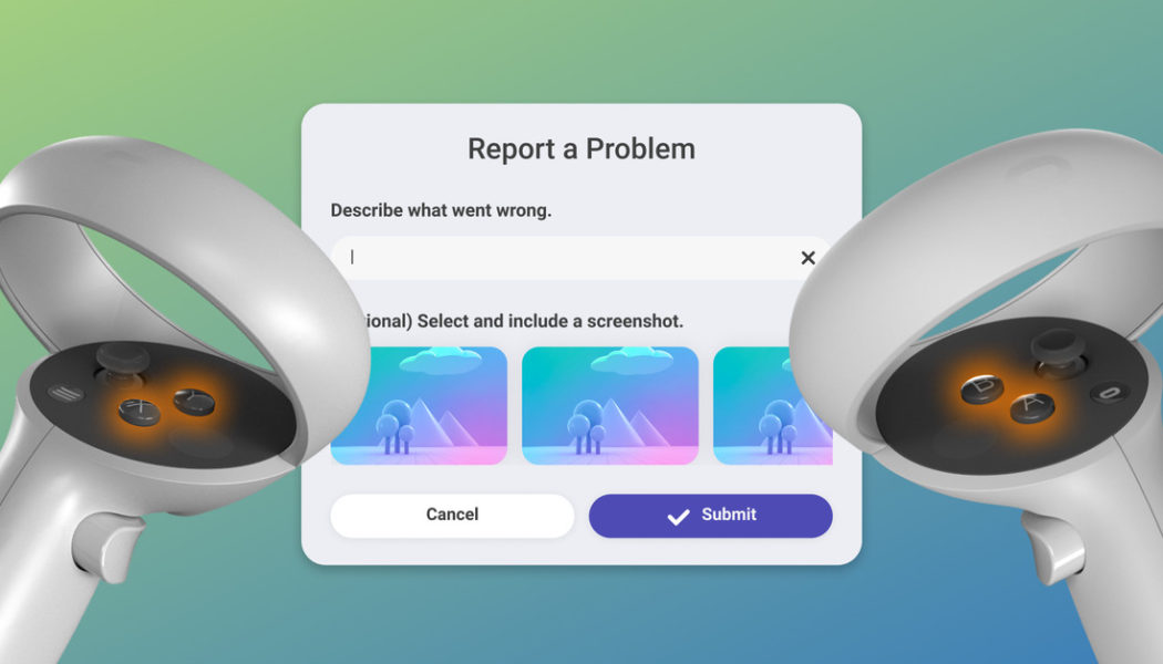 Meta’s making it easier to report bugs in its Horizon VR app