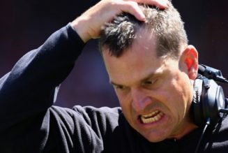 Michigan Football Coach Jim Harbaugh Blames Penn State’s Coach James Franklin for Half-Time Tunnel Scuffle