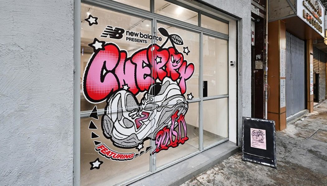 New Balance Revisits the ’90s and Y2K Generation With Jerry Haha CHERRY 9060 Exhibition