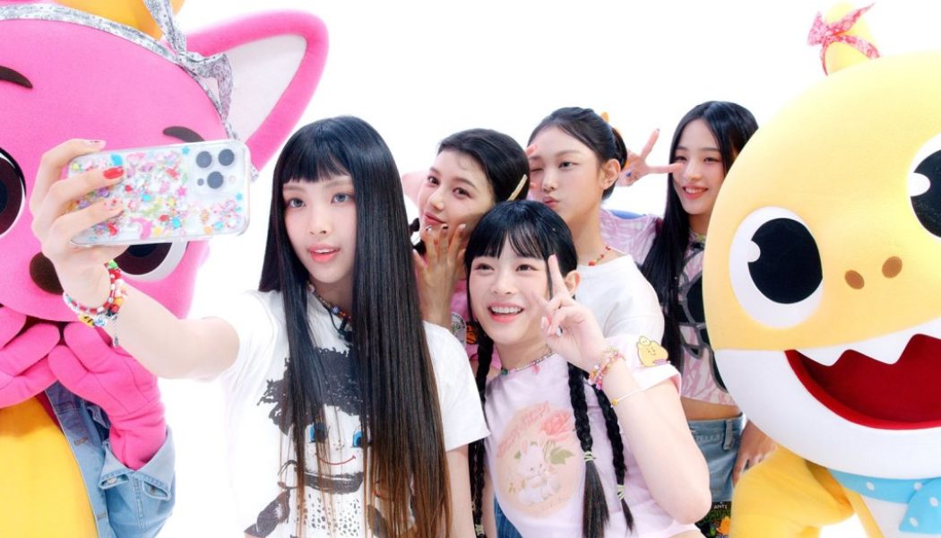 NewJeans Team With Baby Shark & Pinkfong for Cute ‘Ninimo’ Performance Video: Watch