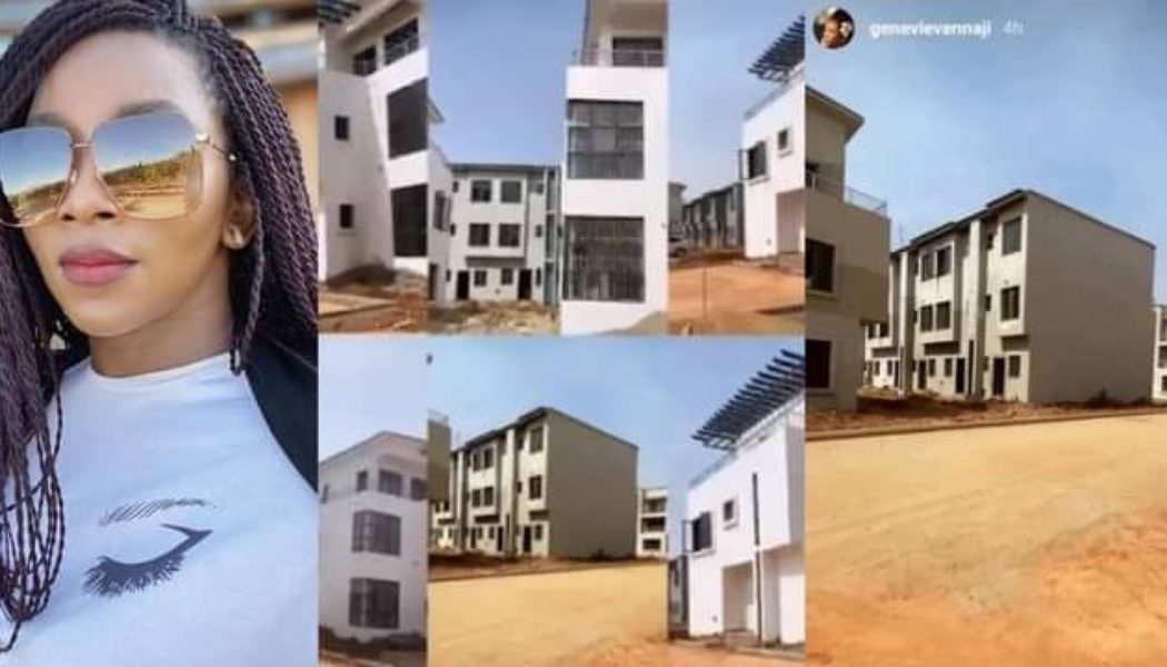 Nollywood actress Genevieve Nnaji finally completes her multi billion Naira Estate in Abuja