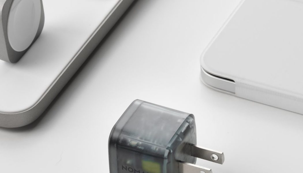 Nomad’s bringing back the early 2000s with a transparent charging brick