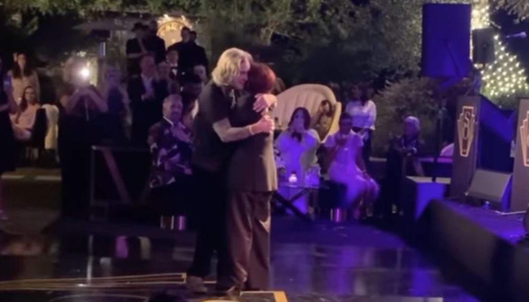 Ozzy Osbourne Slow Dances with Wife Sharon on Her 70th Birthday: Watch