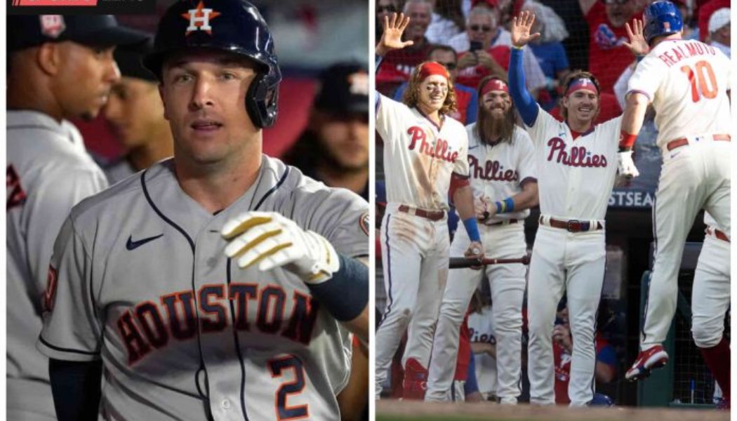 Philadelphia Phillies vs Houston Astros Betting Odds, Picks, Prediction For 2022 MLB World Series Game 1