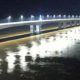 PHOTOS: Julius Berger tests streetlights on Second Niger Bridge