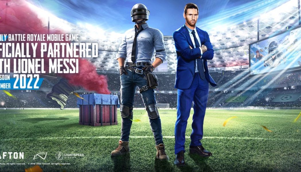 ‘PUBG MOBILE’ Is Joined by Football Superstar Lionel Messi