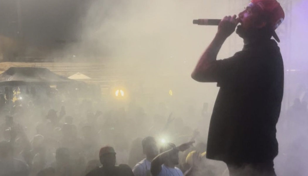 Rapper Chucky Chuck Blasts Crowd with Cannabis Cannon: “Fuck a Fog Machine”