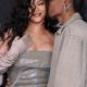 Rihanna & A$AP Rocky Get Lovey-Dovey in Matching Outfits at ‘Black Panther 2’ Premiere