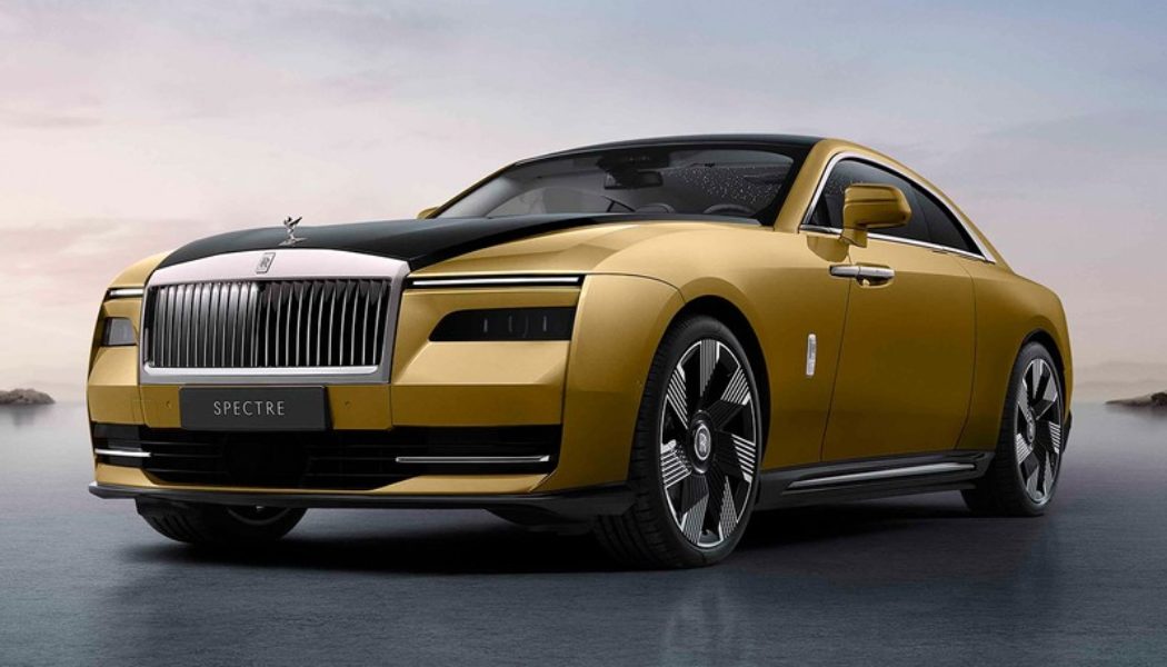 Rolls-Royce Officially Unveils Its All-Electric Spectre