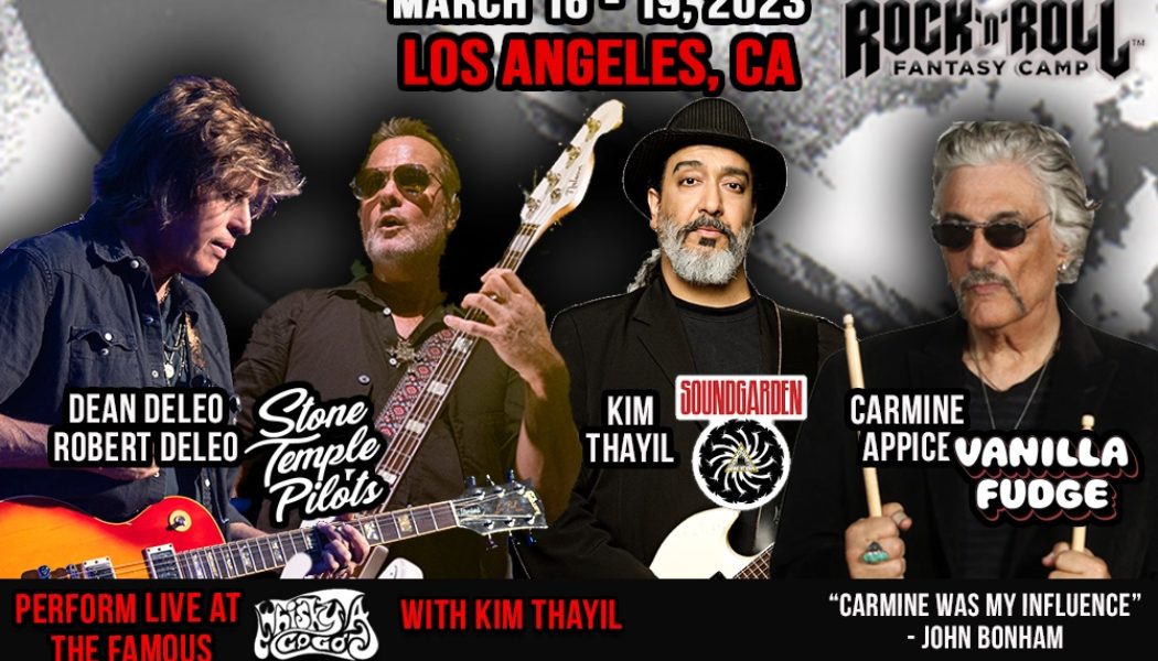 Soundgarden’s Kim Thayil and STP’s DeLeo Brothers Lead 2023 “Whole Lotta Rock” Fantasy Camp