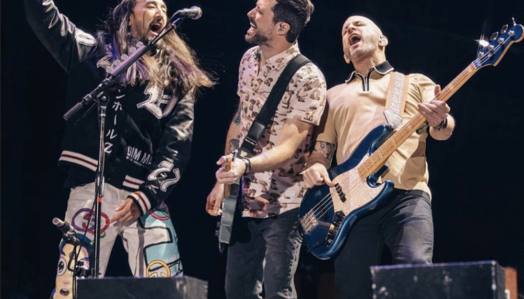 Steve Aoki Joined Taking Back Sunday Onstage at When We Were Young Festival