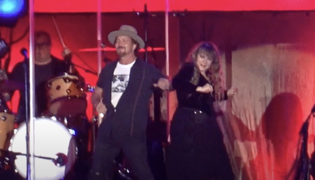 Stevie Nicks and Eddie Vedder Sing “Stop Draggin’ My Heart Around” at Ohana Festival: Watch