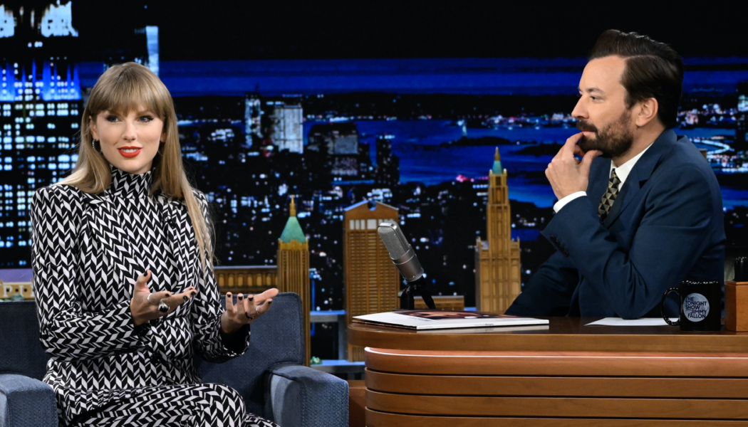 Taylor Swift Talks Midnights, Teases Tour Dates on Fallon: Watch