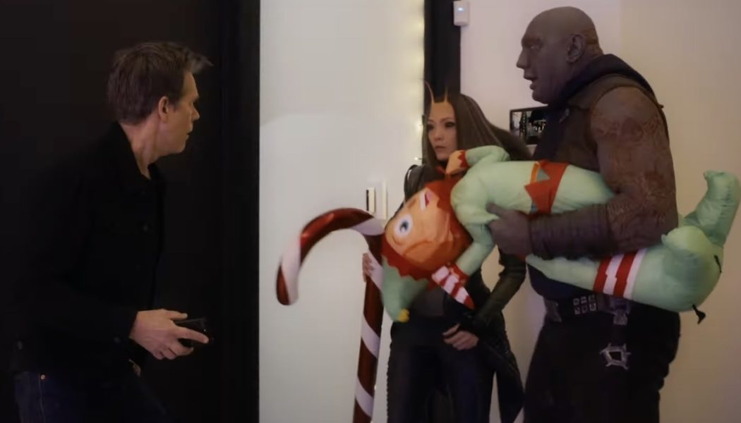 The Guardians of the Galaxy Kidnap Kevin Bacon in Trailer for Holiday Special: Watch