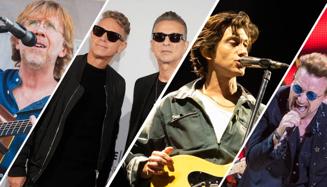 Tours On Sale This Week: Depeche Mode, Arctic Monkeys, Phish, Bono, and More