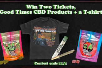 Win Rome and Duddy Tickets, Good Times CBD Products, and a T-Shirt