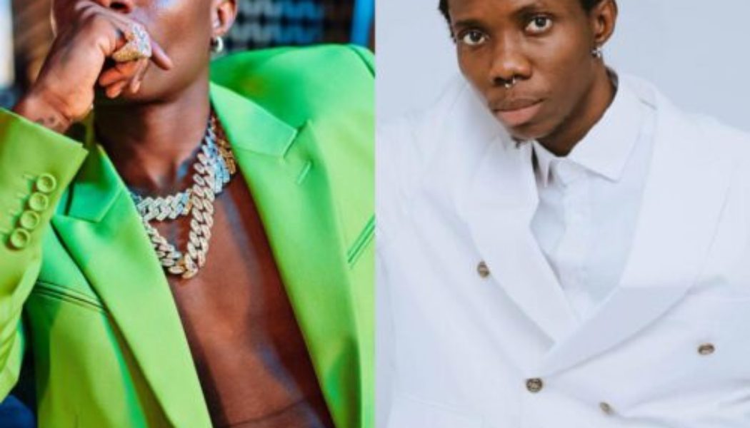 Wizkid Reaction As Blaqbonez Begs Him On Instagram Chat