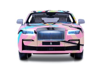 AllRightsReserved and Javier Calleja Shape Rolls-Royce’s Ghost With A Colorful Paint Job