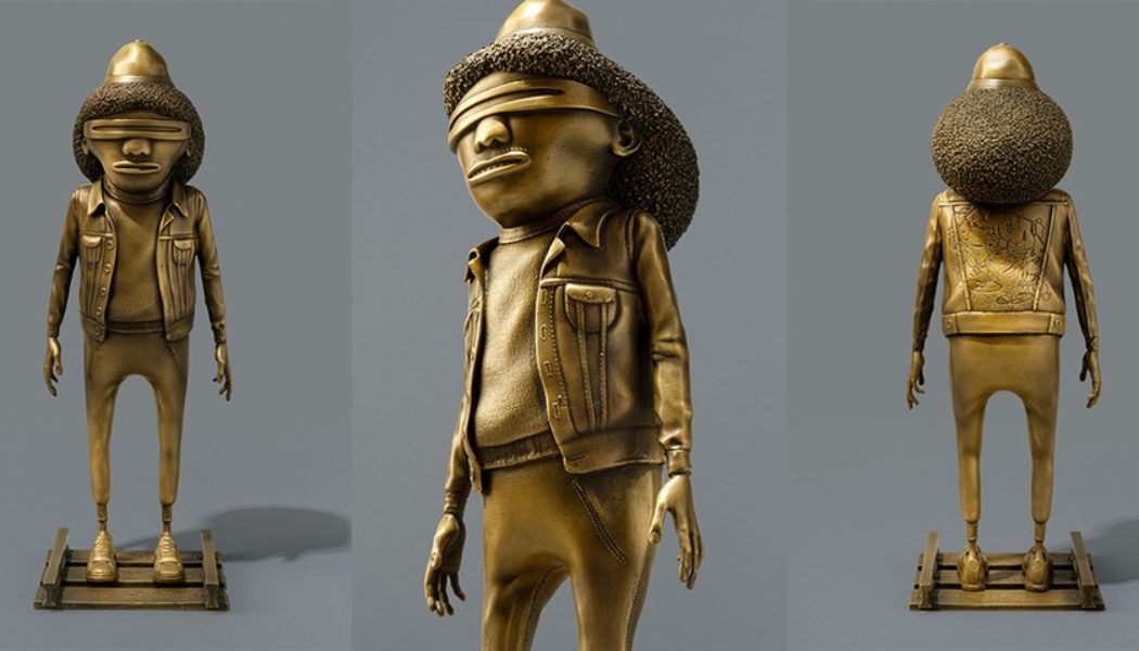 AllRightsReserved and OSGEMEOS Unveil ‘The Giant’ Bronze Sculpture