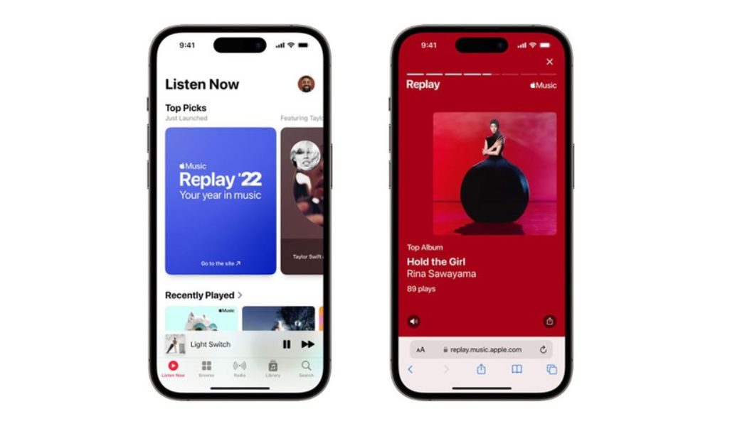 Apple Music Celebrates the 2022 Year in Music With Revamped Replay Experience