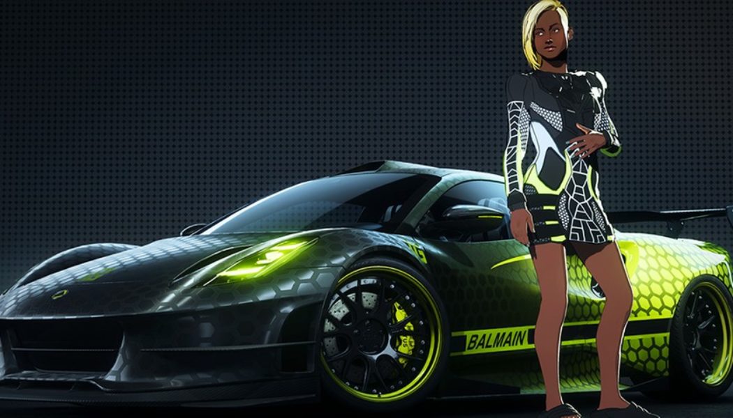 Balmain Is ‘Need for Speed Unbound’s’ Latest Fashion Collaborator