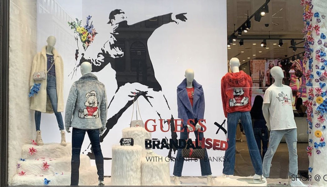 Banksy Encourages Fans to Steal From GUESS: “They’ve Helped Themselves to My Artwork Without Asking”