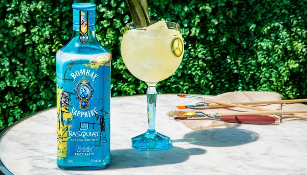 Bombay Sapphire Worked With the Basquiat Estate on Its 3rd Annual Special Edition Bottle