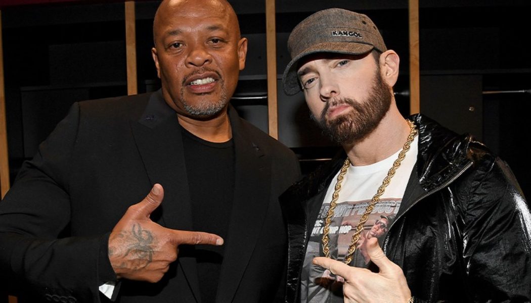 Dr. Dre Officially Inducts Eminem Into Rock and Roll Hall of Fame