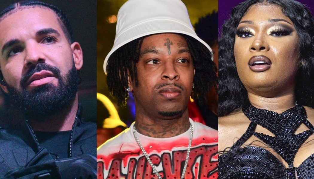 Drake, 21 Savage, Megan Thee Stallion and More Sign Petition To Restrict the Use of Rap Lyrics in Court