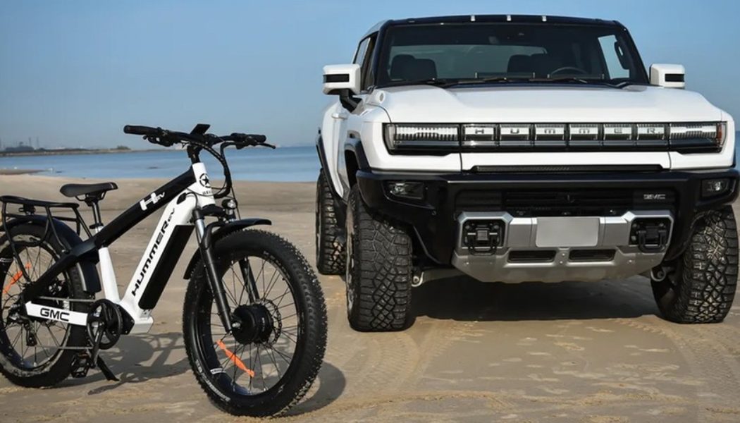 Hummer EV and Mountain Bike Meet on GMC and Recon’s AWD E-Bike