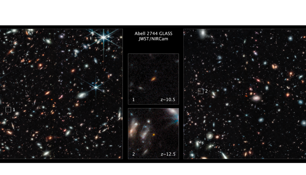 JWST just spotted two unusually bright galaxies from the very early universe