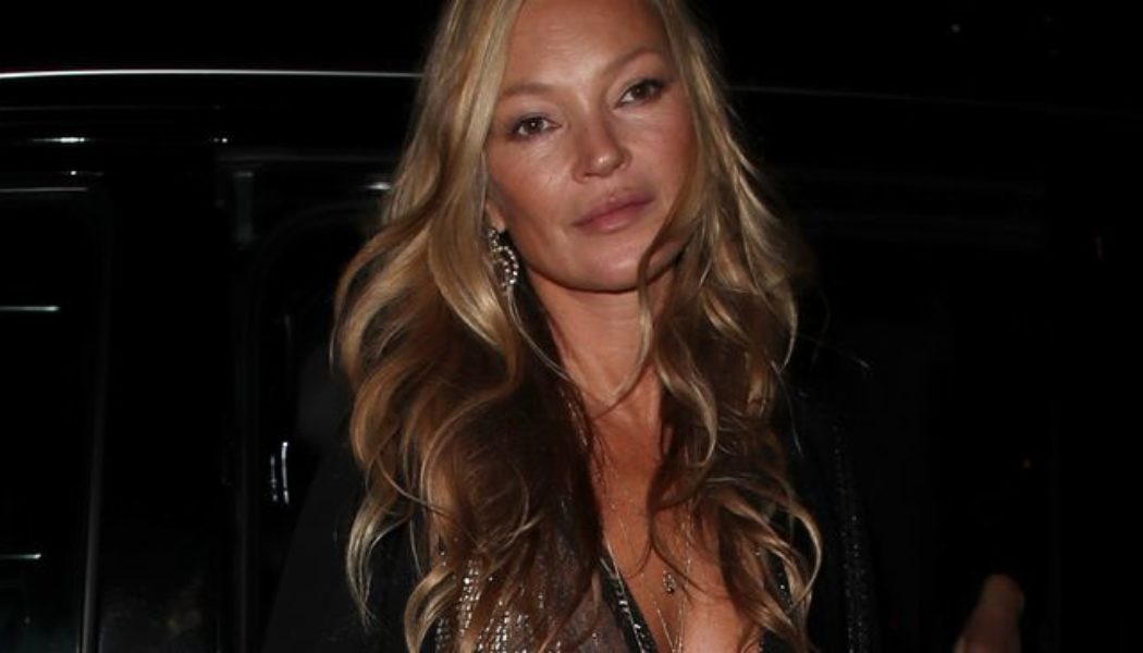 Kate Moss Wore an Even More Daring Version of Her Iconic ’90s Naked Dress