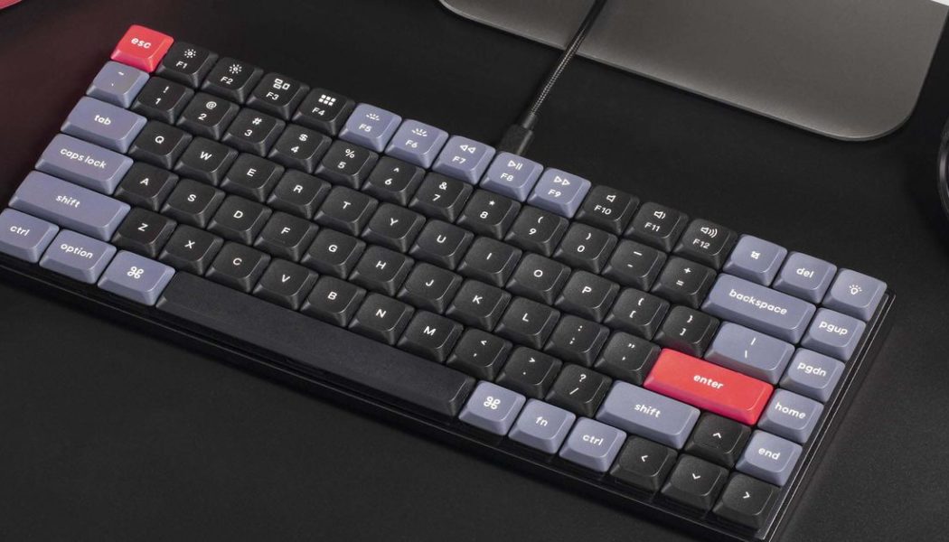 Keychron’s new keyboard pairs a low-profile design with premium construction